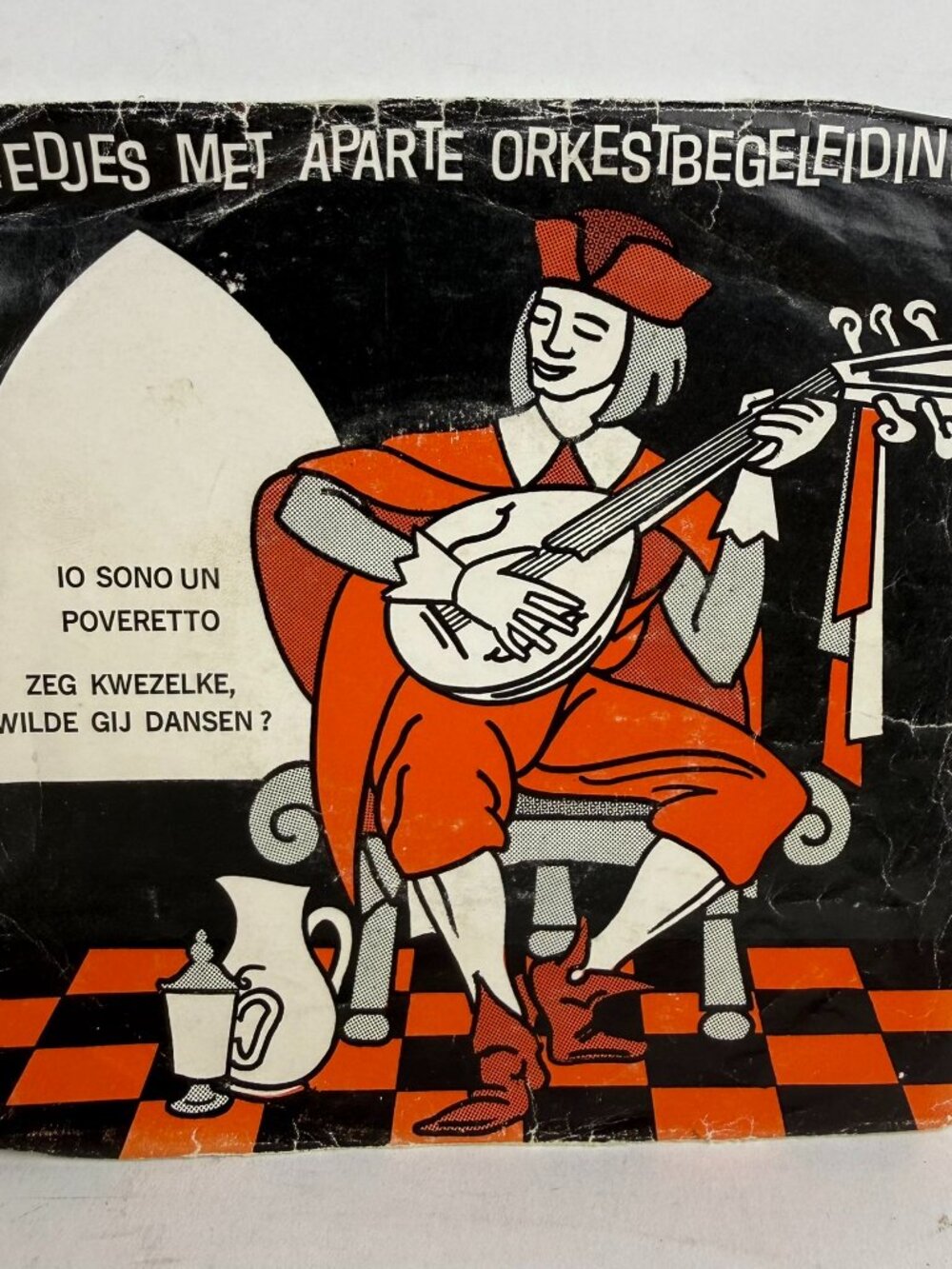 Benny Vreden–Liedjes Met Aparte Orkestbegeleiding 7" EP ⚠️Cover Only/No Vinyl⚠️